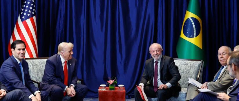 Reunião entre Lula e Trump também teve Mauro Vieira e Marco Rubio; veja quem mais participou