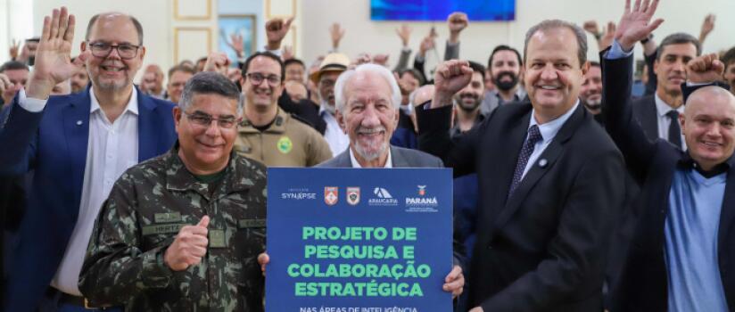 Paraná firma parceria com Exército para pesquisas com IA e cibersegurança