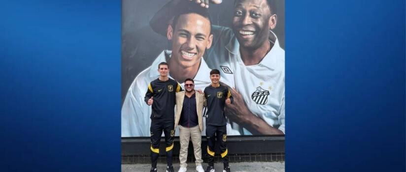Jovens de São Mateus do Sul são apresentados no Santos
