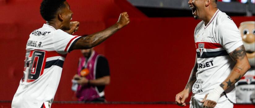 Luciano brilha, São Paulo vence Bahia e dá fim à sequência negativa na temporada