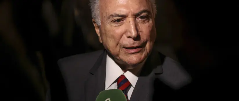 Michel Temer elogia esforços de Trump pela paz na Palestina e Ucrânia