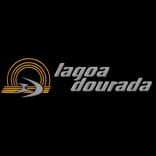 Logo da rádio Lagoa Dourada FM