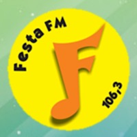 Logo da rádio Festa FM