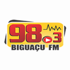 Logo da rádio Biguaçu FM