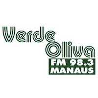 Logo da rádio Verde-Oliva FM