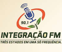 Logo da rádio Integração FM
