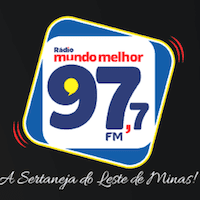 Logo da rádio Mundo Melhor 97,7 FM