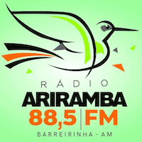 Logo da rádio Ariramba FM