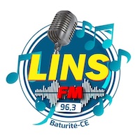 Logo da rádio Lins FM
