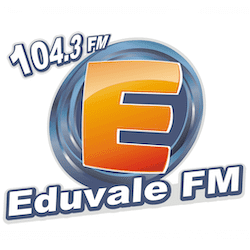 Logo da rádio Eduvale FM