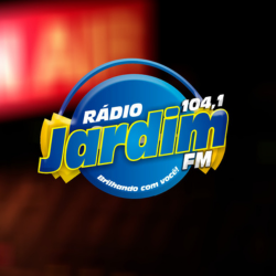 Logo da rádio Jardim FM