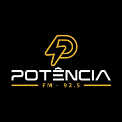 Logo da rádio Potência FM
