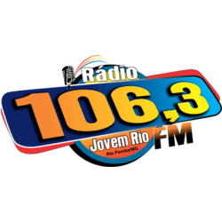 Logo da rádio Jovem Rio FM
