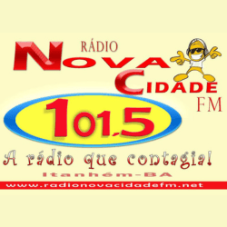Logo da rádio Nova Cidade FM