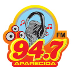 Logo da rádio 94 FM Aparecida