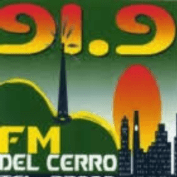 Logo da rádio FM Del Cerro
