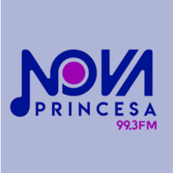 Logo da rádio Nova Princesa FM