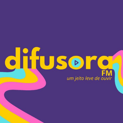 Logo da rádio Difusora FM