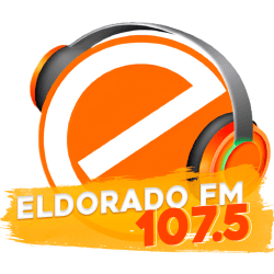 Logo da rádio Eldorado FM 107