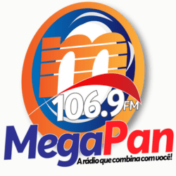 Logo da rádio Mega Pan FM