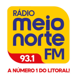 Logo da rádio FM Meio Norte