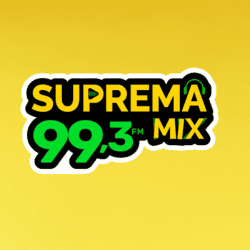 Logo da rádio Suprema Mix 99.3 FM