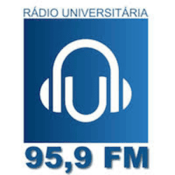 Logo da rádio Universitária FM
