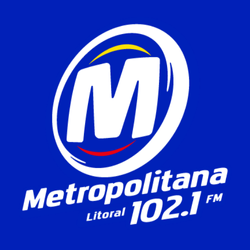 Logo da rádio Metropolitana FM