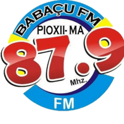 Logo da rádio Babaçu FM