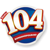 Logo da rádio 104 FM