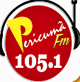 Logo da rádio Pericumã FM