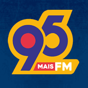 Logo da rádio 95 Mais FM