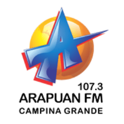Logo da rádio Arapuan FM
