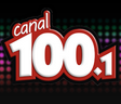 Logo da rádio Canal 100 FM