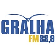 Logo da rádio Rádio Gralha FM