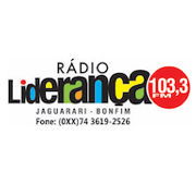 Logo da rádio Liderança FM
