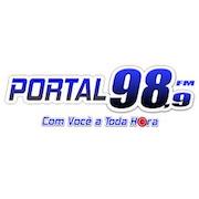Logo da rádio Portal 98 FM