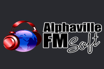 Logo da rádio Alphaville FM Soft