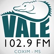 Logo da rádio Vale 102 FM