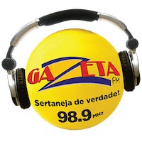 Logo da rádio Gazeta FM