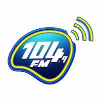 Logo da rádio 104 FM