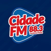 Logo da rádio Cidade FM