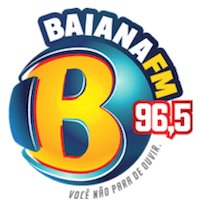 Logo da rádio Baiana FM