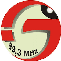 Logo da rádio Guaranópolis FM