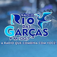 Logo da rádio Rio das Garças FM