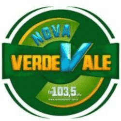 Logo da rádio Nova Verde Vale FM