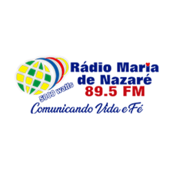 Logo da rádio Rádio Maria de Nazaré FM