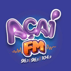 Logo da rádio Açaí FM