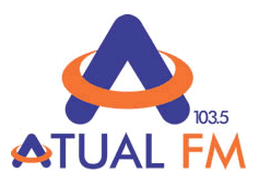 Logo da rádio Atual FM