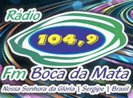 Logo da rádio FM Boca da Mata